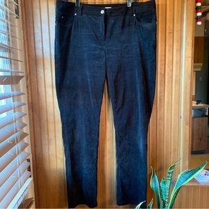 Michael Kors Black Corduroy Pants - Women Size 14